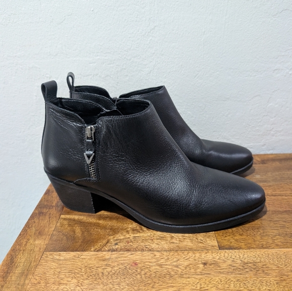 Vionic Cecily Ankle Boots Black Zipper Ankle Women's Size 9 - Picture 4 of 6